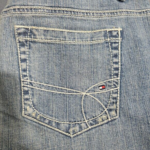 Tommy Hilfiger Women 12 American Hope Bootcut Mid Rise Jeans Y2K - Picture 5 of 16